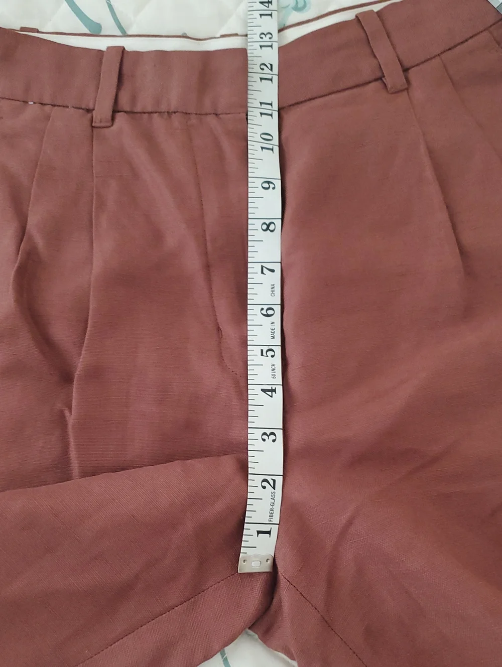 NWOT Wilfred Aritzia The Effortless Pant Cropped Cruise Linen Blend Sz 6